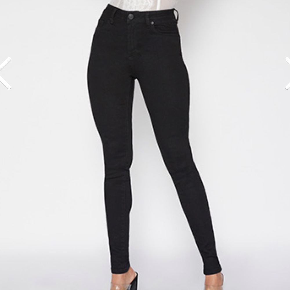 YMI High rise skinny jeans.
